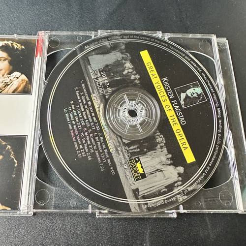 Great Voices of the Opera 2 CD collection with Lotte Lehmann and Kirsten Flagstad