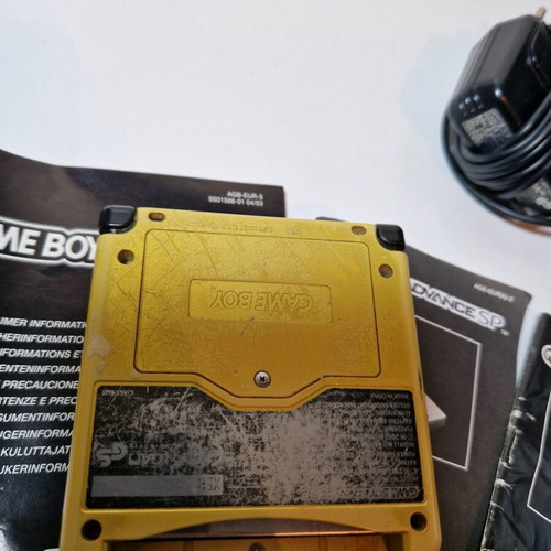 Nintendo Game Boy Advance SP Zelda edition μεταχειρισμένο με φορτιστή και 3 εγχειρίδια