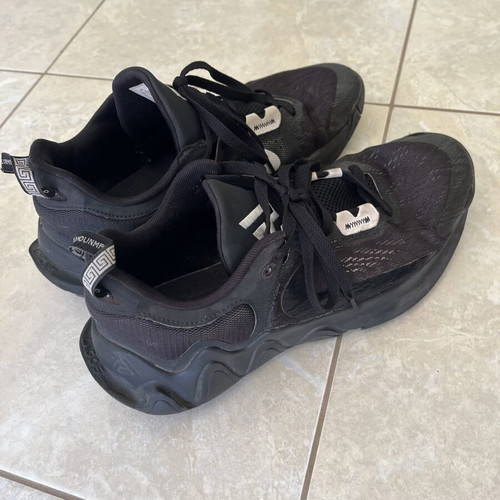 Nike Giannis Immortality 2 athletic shoes used, size 45.5, black