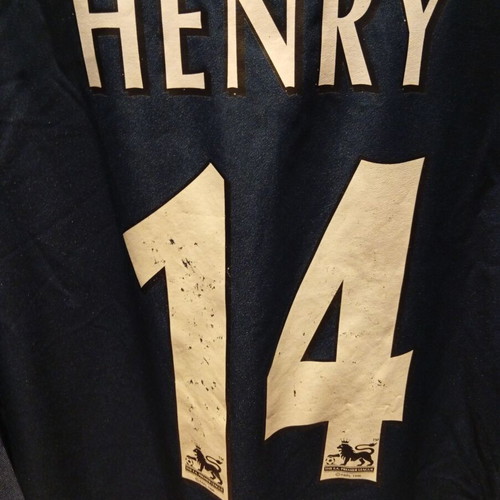 Arsenal FC 2002/03 Away Jersey Used, Thierry Henry XL
