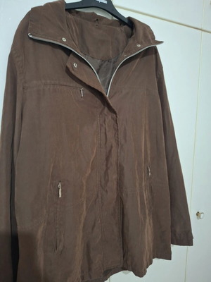 Women's brown outerwear jacket, size XL