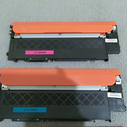 Samsung Toner Cartridges CLT-C406S, CLT-M406S, CLT-Y406S and CLT-K406S new and genuine