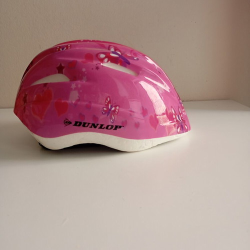 Dunlop children's bicycle helmet, pink, 38-52 cm