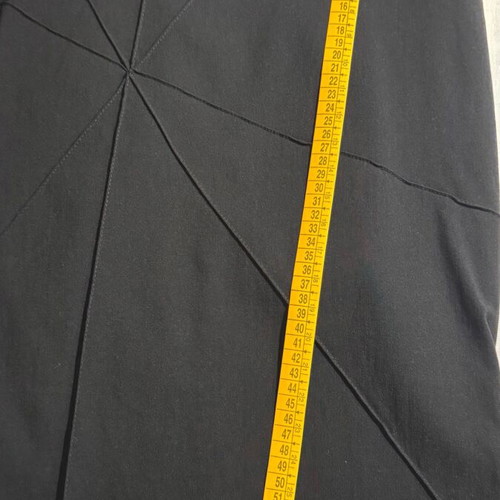 Midi skirt black elastic like new size S/M