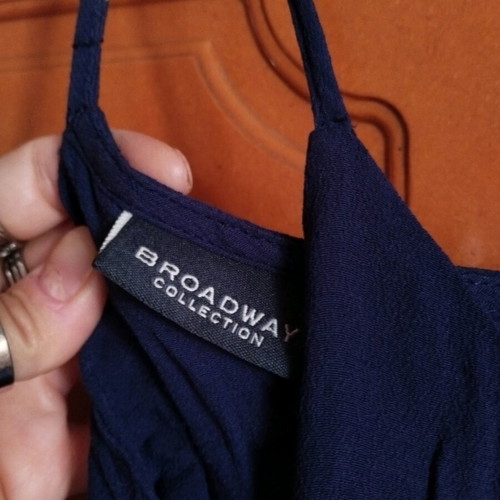 Broadway blouse blue size M like new