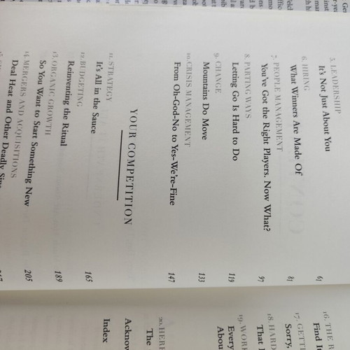 Management books like new, English and Greek, set of 4