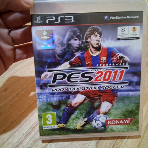 PES 2011 PS3 game used, good condition