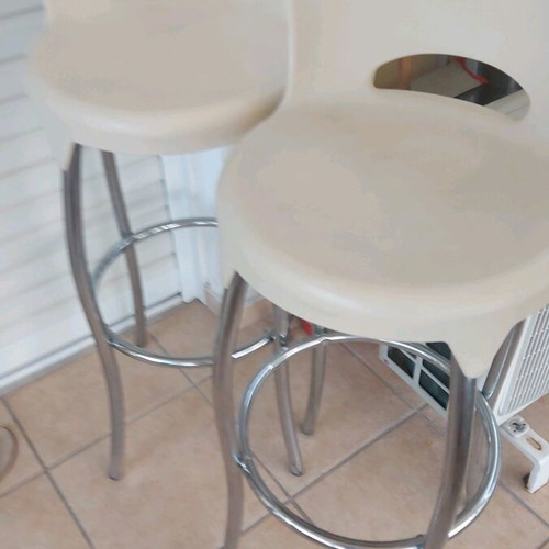Stools used, set of 2 pieces