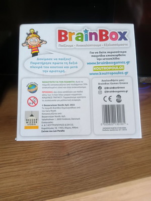 Brainbox Educational Math Board Game like new