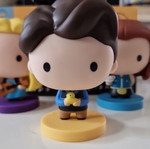 Friends Mini Figures new from McDonalds Rachel, Chandler, Phoebe