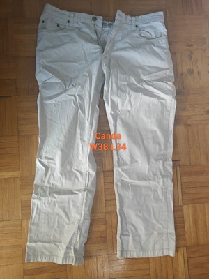 Canda white pants used, size W38 L34 (XL)