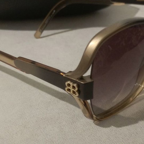 Balenciaga Vintage Sunglasses used, model BAL0065S, brown