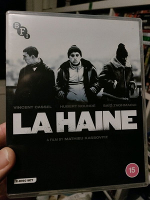 La Haine Blu-Ray like new, BFI release with English subtitles