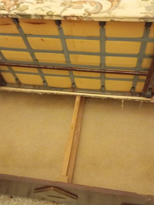 Sofa bed with storage space like new