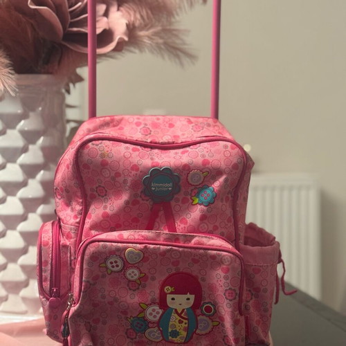 Strawberry rolling bag used