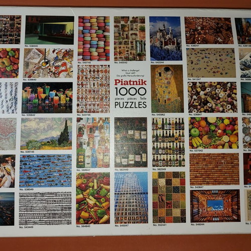 Piatnik 1000-piece puzzle The Four Great Rivers of Antiquity