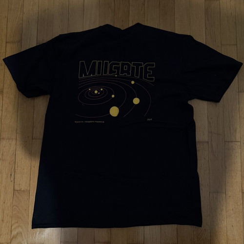 Muerte short-sleeve shirt, black, size M