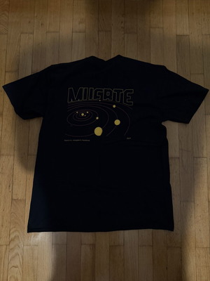 Muerte short-sleeve shirt, black, size M