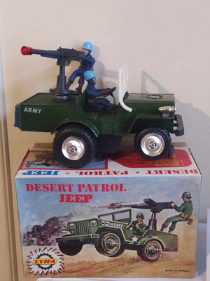 Desert Patrol Jeep Lyra καινούργιο τσιγγίνο μεγάλο ελληνικό τζιπ
