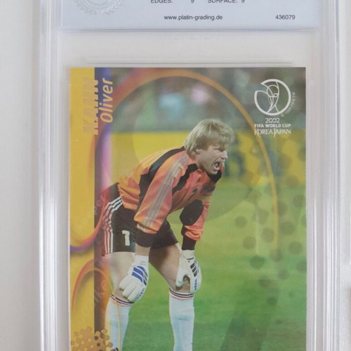 Panini Oliver Kahn World Cup Japan 2002 card
