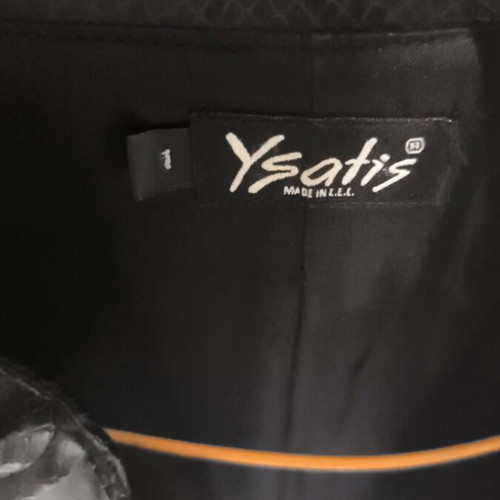 Ysatis leather jacket like new, black, size S