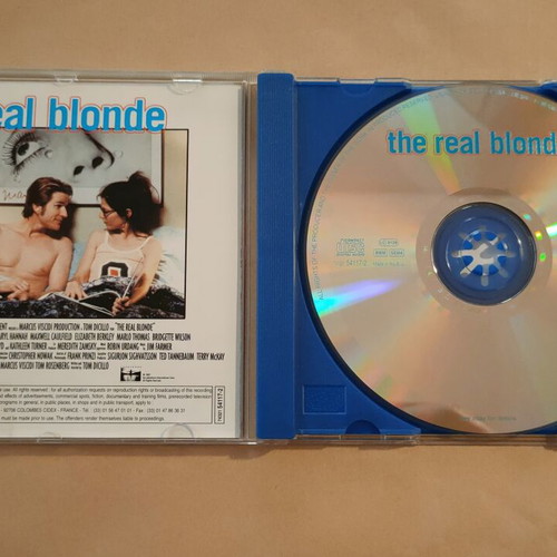 The Real Blonde CD used, original soundtrack 1998