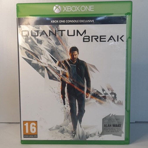 Quantum Break Xbox One game, English version, complete with manual