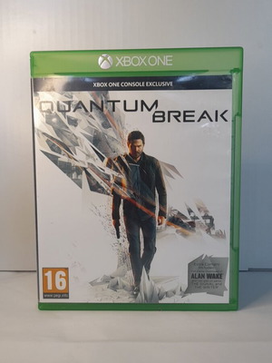 Quantum Break Xbox One game, English version, complete with manual