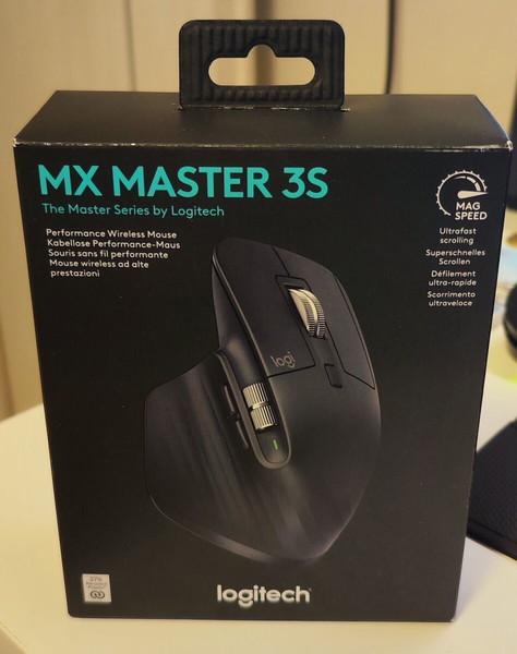 Logitech MX Master 3S mouse graphite (ΜΑΥΡΟ)