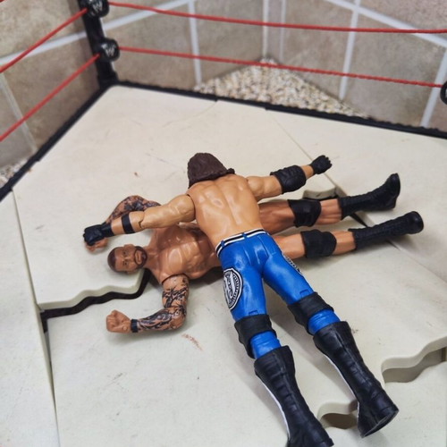 WWE Flex Force Breakdown Ring 2010 with 8 figures