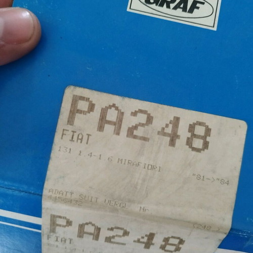 Fiat 131 1.4-1.6 water pumps new from old stock