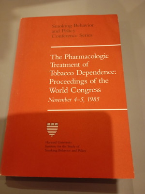 The Pharmacologic Treatment of Tobacco Dependence book used