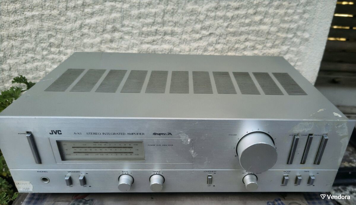Jvc Ax1000 JVC AX-1 ενισχυτής μεταχειρισμένος, ασημί - € 55,00 - Vendora.gr