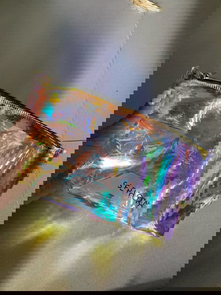 Sephora make up bag holographic