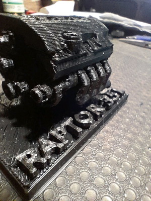 Ford Raptor engine 3d print new