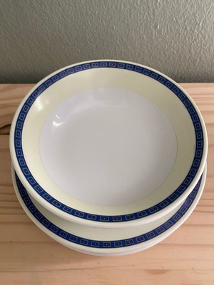 Finesse dinnerware set used, 6 pieces