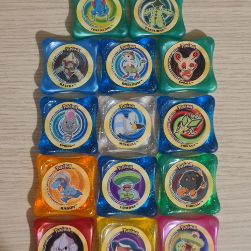 Pokemon caps used, pack of 22 pieces
