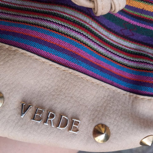 Verde bag multicolored like new, elegant and beautiful