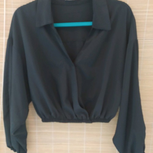 Pink Woman shirt size S, like new, black