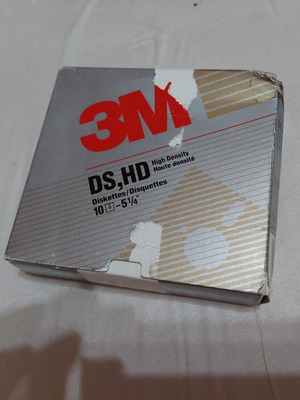 Floppy disks 9x 5.25 1.6mb and 1x 1.2 3M new