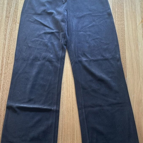 Black tracksuit pants used, size S