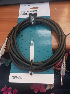 Instrument cable 6m Gewa new