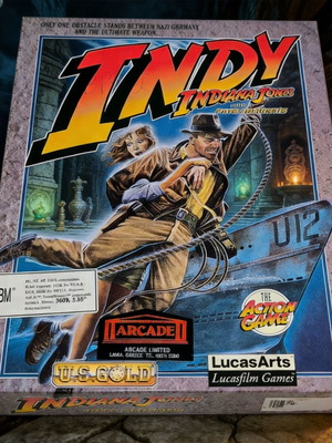 Indiana Jones and the Fate of Atlantis PC παιχνίδι μεταχειρισμένο, μεγάλη συσκευασία