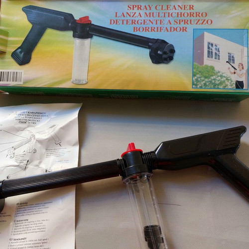 Spray Cleaner Gun with Detergent Container new in box