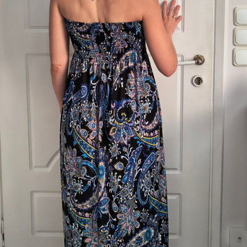 Dress size M-XL like new, colorful