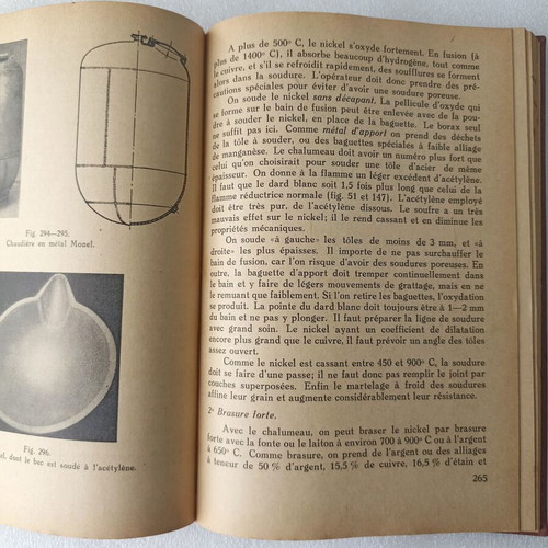 La pratique de la soudure autogène used book, 4th edition 1948