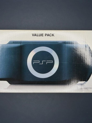 Sony PlayStation Portable PSP-1004 K Value Pack handheld console, black