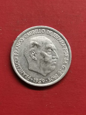 Spain 10 Centimos Coin 1959 like new