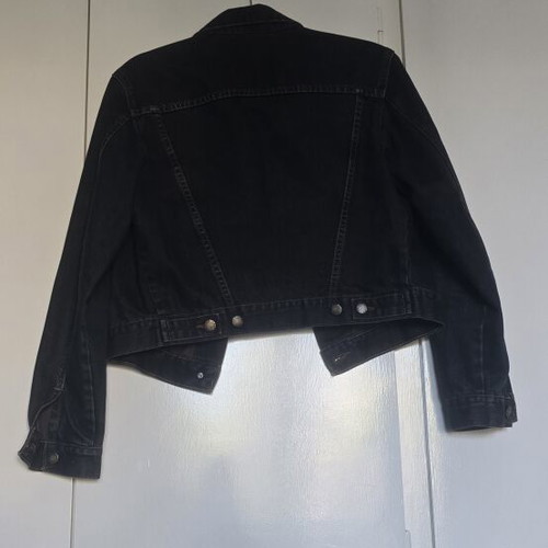 Women's Dark Wash Denim Jacket Size M like new
