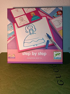 Step by step painting "Princess Josephine" used, Djeco